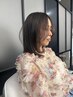カット＋シングルカラー+オージュアトリートメント