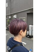 ピーシーズ(pieces)&nbsp;シャドールーツ　ピンクカラー