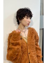 エディット トウキョウ(e.dit tokyo)&nbsp;ニュアンスパーマのマッシュショート／大人ショート／パーマ