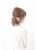 波ウエーブヘアアレンジ☆