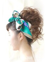 パスクア&nbsp;パスクア＊サマーカジュアルお団子スタイル