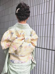 【AnFye for prco】着付け&ヘアセット