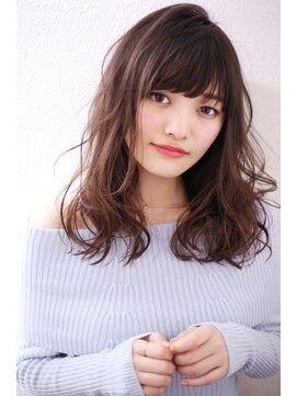 マリアバイアフロート(Maria by AFLOAT) 【重山】マッシュウルフオン眉ジェンダーレスとろみセミロング♪