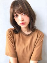 アンアミ キチジョウジ(Un ami Kichijoji)&nbsp;【Ｕｎａｍｉ】大人ミディアム×やわらかカラー　澤田杏奈