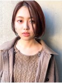 #前下がりボブ#大人ボブ#ブランジュ#熊本美容室