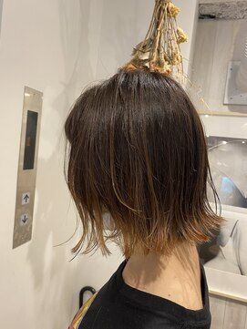 ヘアーワークス ヘルム 渋谷店(HAIR WORKS HELM) ボブスタイル