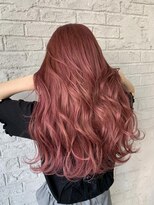 プライズ 池袋店(prize)&nbsp;ハイトーンカラーピンクカラー抜け感ヘアシースルー6124