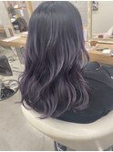 【elua 長田】グラデーション パープル
