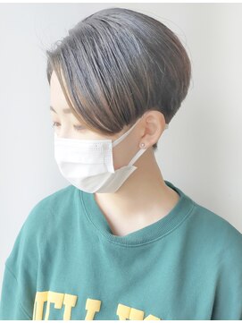 モリオフロムロンドン 原宿本店(morio from London) 【morio原宿】フェイスフレーミング　ハンサムショート