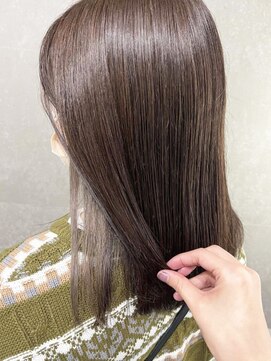 オルブ 戸塚安行店(Oluve) アッシュベージュ/インナーカラー/グレージュ/ケアブリーチ