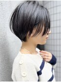 【morio池袋】綺麗でかっこいい黒髪ショート♪