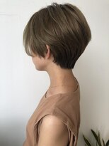ソーホーヘアーアンドボタニカル 大橋店(SOHO hair & botanical) ショート/10代/20代/30代/40代/カーキベージュ