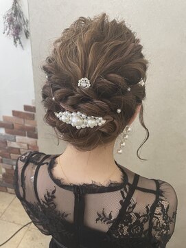 ラビス 浦和(Lovis) デザインカラー/レイヤーカット/ウェットヘア/夏のヘアアレンジ