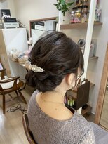 ロカット サロン(Roquat Salon) シニヨンアレンジ【ヘアアレンジ/浴衣/立川/エクステ】