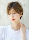 前髪あり大人ショート20代30代40代【AIN.表参道】川原大地