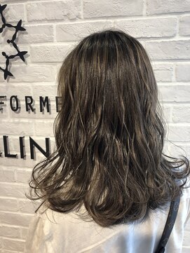 ヘア スパ ビューティー エールフォルム(HAIR SPA BEAUTY YELLFORME) 透明感スモーキーグレージュ