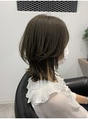 大人可愛い/小顔ナチュラルレイヤー/20代30代40代/くびれミディ