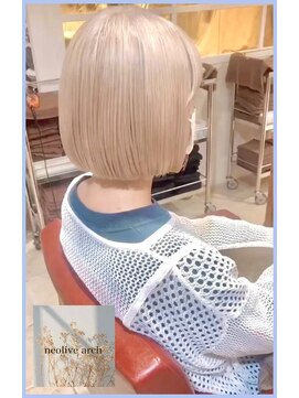 ネオリーブアーチ 武蔵小山店(Neolive arch) ハイトーンベージュ　☆　ケアブリーチ　【イナガキ】