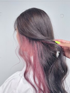 カリーナコークス 原宿 渋谷(Carina COKETH) インナーカラー/ダブルカラー/イヤリングカラー/ピンク