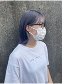 ぷつっとボブ×インナーカラー