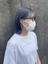 ソウスシア(SOURCE cia)&nbsp;ぷつっとボブ×インナーカラー