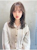 リベルテ銀座　20代ミディアムレイヤー×サファリグレージュ