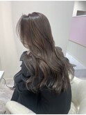韓国風オリーブグレージュ