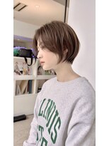 マッシュアンドマッシュアヴェダ ららぽーと福岡店(mash&mash AVEDA)&nbsp;30代40代50代前下がりハンサムショート福岡博多