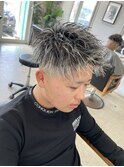 【SNSで大人気!】ブロンドハイライト!