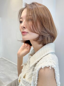 カルナ バイ エルモ(calna by ELMO) レイヤーボブ / アッシュベージュ