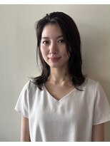 ビュートリアム 梅田(BEAUTRIUM)&nbsp;ミディアム/顔まわりレイヤー/シースルー/前髪/梅田/茶屋町