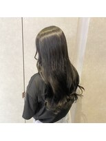 ジールサロン つくば本店&nbsp;【ブリーチなし】ダークグレージュカラー