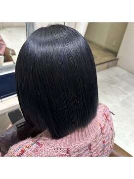 フレーム へアアンドトリートメント 天王寺北口店(FRAME) ネイビーブルーカラー