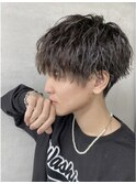 【Lond ambre】萱原大幹ツイストスパイラル/眉毛/メンズカットM