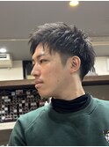 アップバングショート