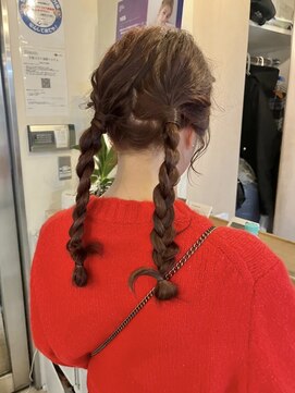 シュシュ(chouchou) ヘアアレンジ