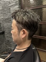 ヒロギンザ 仙台本店(HIRO GINZA)&nbsp;仙台　ナチュラルパーマ×ツーブロショート