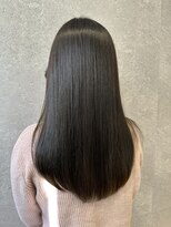 アース 三軒茶屋店(HAIR&MAKE EARTH) 三軒茶屋_レディース_ロング_ストレート_ナチュラル_髪質改善_