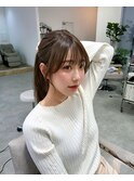 顔周りカット