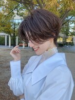 カプロハナレ(Capullo.Hanare) 【Capullo Wu】横顔美人ハンサムショート