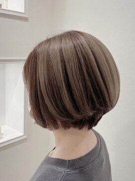 ヘアースペースブルーム リアン 岡町店(HAIR SPACE BLOOM Lien) 【岡町/ハイライト】3Dカラー/ベージュ