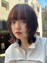 ノイ(noi) 顔周りレイヤーカットくびれヘアミルクティーベージュカラー