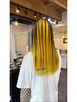 ケアブリーチ使用！色々な髪の状態に対応できるよう５種類のブリーチ材をご用意しております。