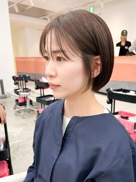 ノエ ナゴヤ(NOE NAGOYA) マッシュショート×透明感カラーN41