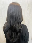 くびれヘア＊ダークブルーアッシュ