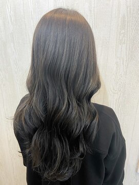 テーラヘアー 成田店(TELA HAIR) くびれヘア＊ダークブルーアッシュ