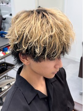 オーシャントーキョー 仙台(OCEAN TOKYO) インナーカラーエンドカラーブリーチマッシュ