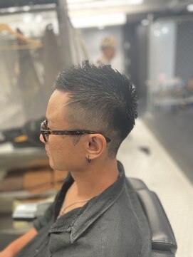 リプレイ 草津店(RIPLAY) ベリーショート/ダークアッシュ/ニュアンスパーマ/韓国マッシュ