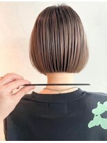 ジルブラン(JIL BLAN) ハイライトバレイヤージュダブルカラーショートカット30代40代