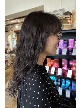ヘアラウンジ アンリオ(hair lounge an rio) くるくるロングヘア